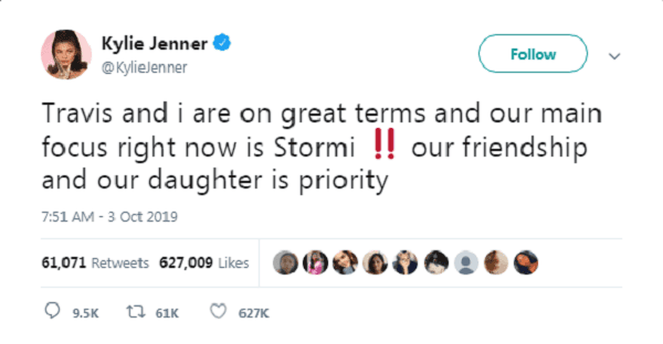 Kylie Jenner tweet