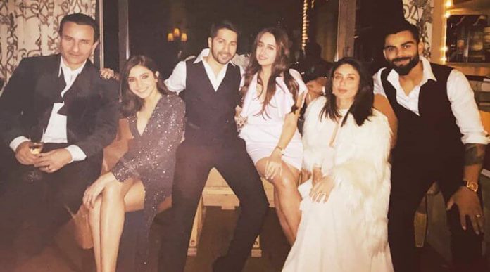 Bollywood Stars at New Year Together