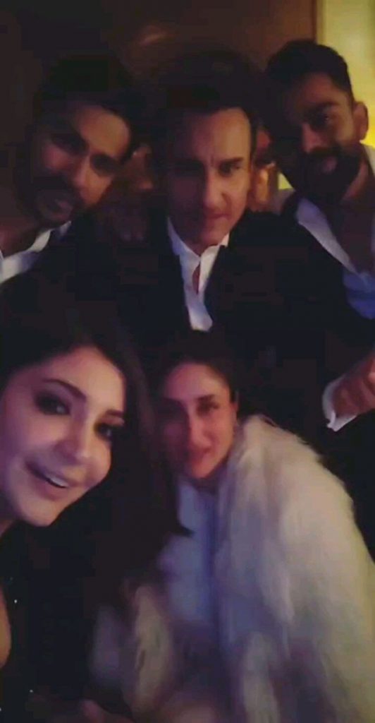 Saif, Kareena, Anushka, Virat, and Varun on New Year