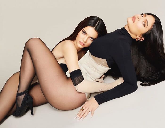 Kylie and Kendal Jenner