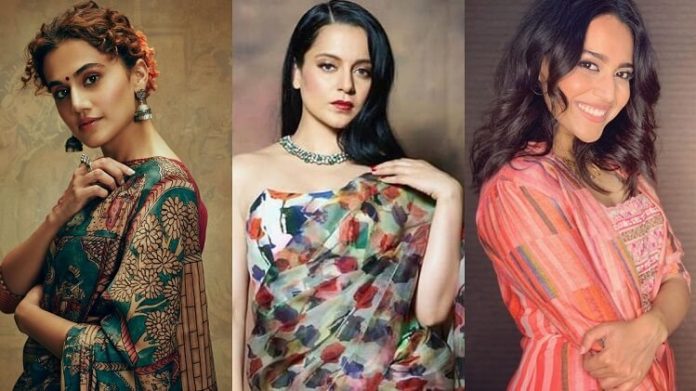 Responses of Taapsee Pannu and Swara Bhasker after Kangana Called Them B-Grade Actresses