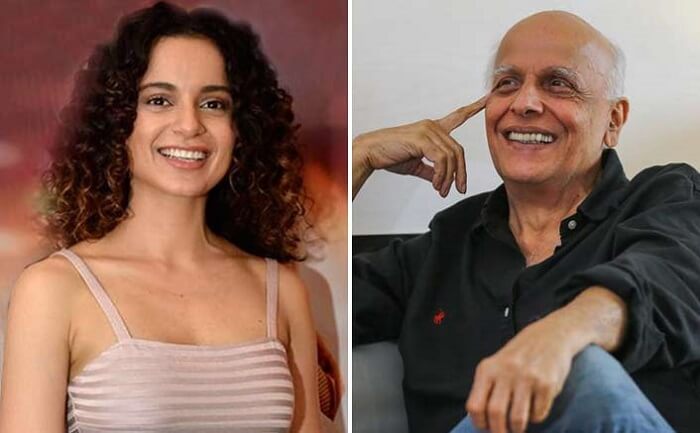 Mahesh Bhatt and Kangana Ranaut