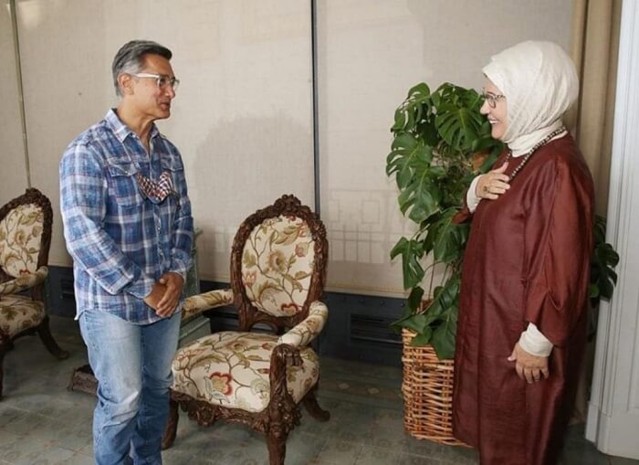 Amir Khan with Turkey’s First Lady