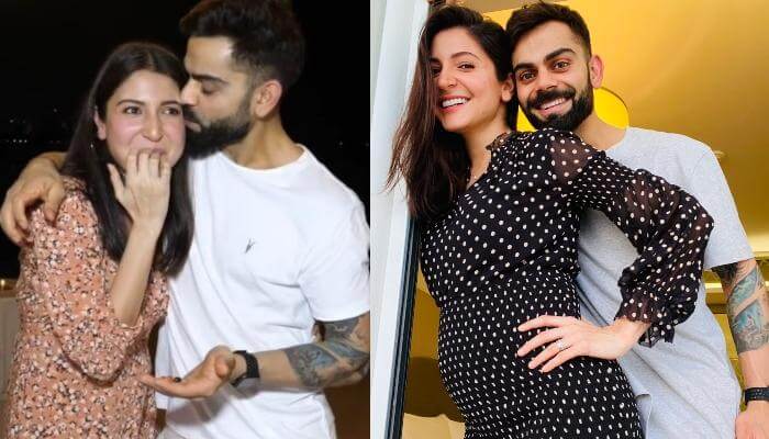 Virat Kohli and Anushka Sharma 