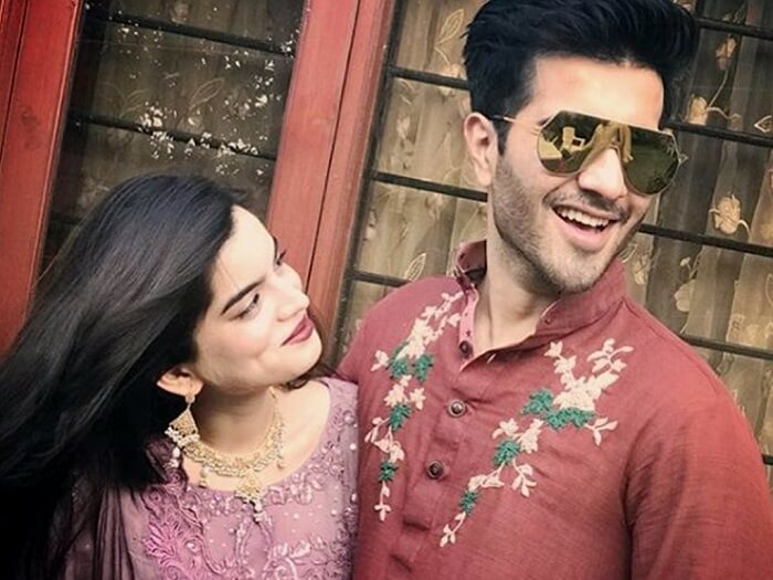 Feroze Khan and Wife