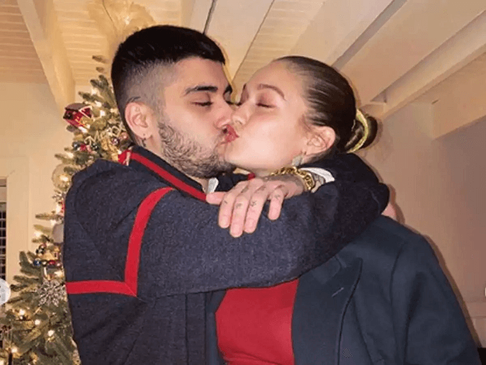 Gigi Hadid and Zayn Malik